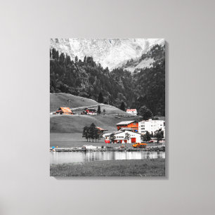 Landlandschap Canvas Afdruk