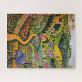 Landlandschap Legpuzzel (Horizontaal)