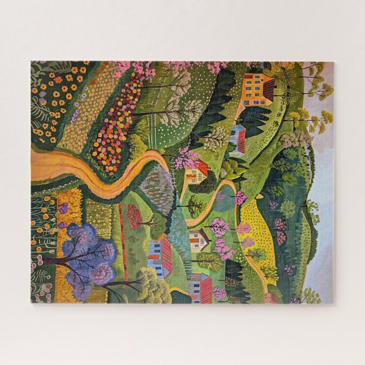 Landlandschap Legpuzzel (Horizontaal)