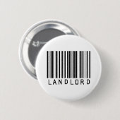 Landlord Bar Code Ronde Button 5,7 Cm (Voorkant /achterkant)