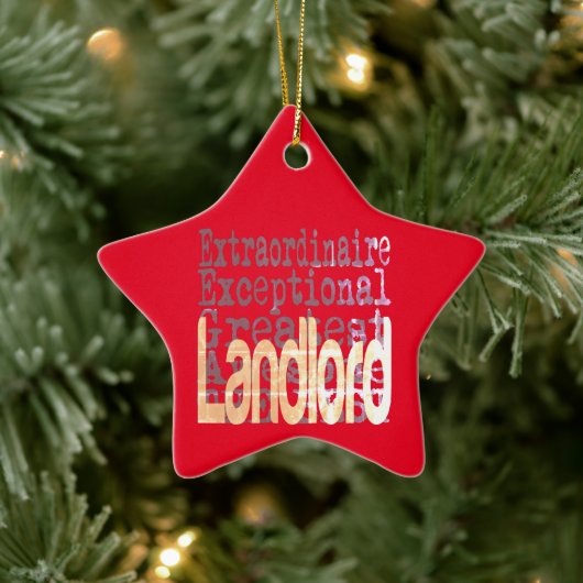 Landlord Extraordinaire Keramisch Ornament (Boom)