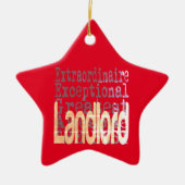Landlord Extraordinaire Keramisch Ornament (Voorkant)