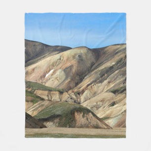 LANDMANNALAUGAR IN IJSLAND FLEECE DEKEN