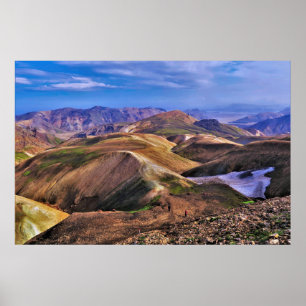 Landmannalaugar Poster