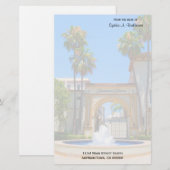 Landmark Hollywood Studio Persoonlijke schrijfkuns Briefpapier (Voorkant / Achterkant)