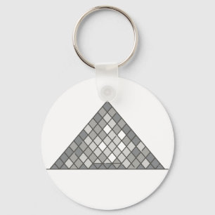 Landmark Louvre Pyramid Sleutelhanger