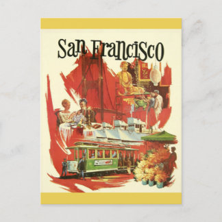 Landmarks San Francisco California Briefkaart