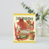  Landmarks San Francisco California Briefkaart (Staand voorkant)