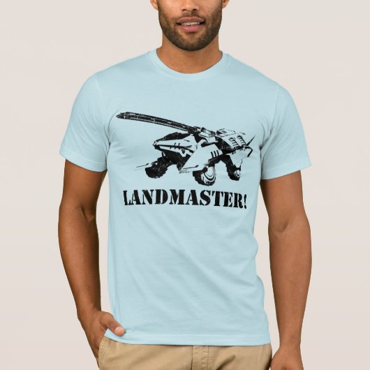 Landmeester. - Licht T-shirt (Voorkant)