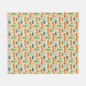 Landmerken van de Verenigde Staten van Amerika Fleece Deken (Voorkant (Horizontaal))