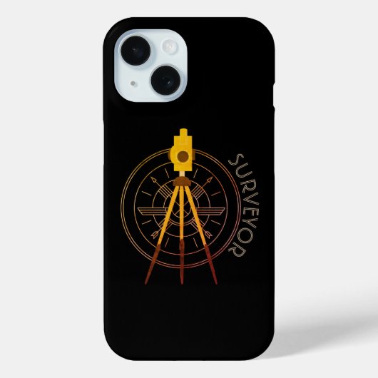 Landmeter Case-Mate iPhone Case (Achterkant)