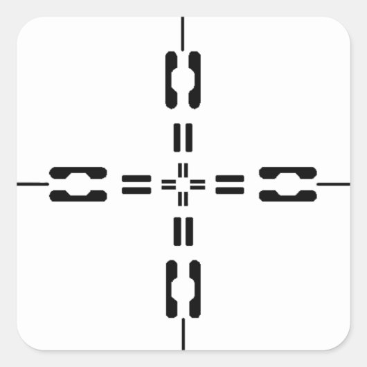 Landmeting Sticker (Voorkant)