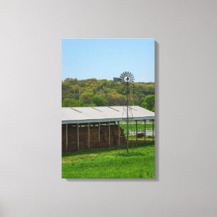 Landmolen Canvas Afdruk