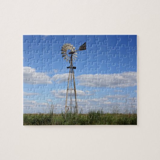 Landmolen Puzzle Legpuzzel (Horizontaal)