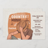 Landmuziek Kaart (Voorkant / Achterkant)