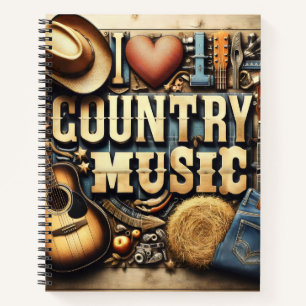 Landmuziek. Notitieboek