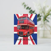 LANDON CALLING BRIEFKAART (Staand voorkant)