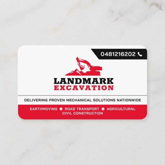 Landopruiming, Uitgraving, Landschapsarchitectuur, Visitekaartje (Achterkant)