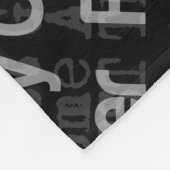 Landoverschrijdende extraordinaire fleece deken (Hoek)