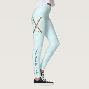 Landoverschrijdende huiden en polen leggings