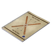 Landoverschrijdende huiden en polen notitieboek (Linkerzijde)