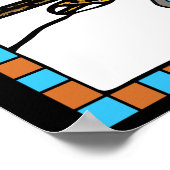  landoverschrijdende skier Ski Utah Poster (Hoek)