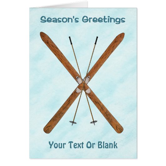 Landoverschrijdende sneeuw (Voorkant)