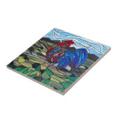 Landroos Tegeltje (Zijkant)