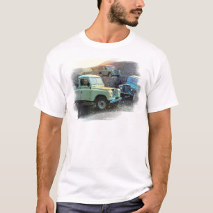 Landrover Mannen T-shirt 1970