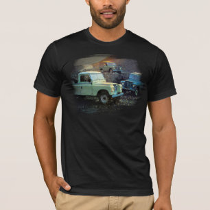 Landrover Mannen t-shirt 1970