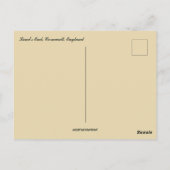 Lands End Cornwall England Briefkaart (Achterkant)