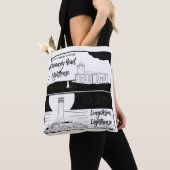 Land's End John o'groats vuurtoren Draagtas (Dichtbij)