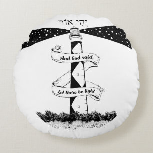 Land's End John o'groats vuurtoren Rond Kussen