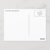 Lands Run Herfsten Briefkaart (Achterkant)