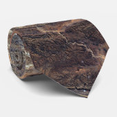 Landsat 7 Gosses Bluff Stropdas (Opgerold)