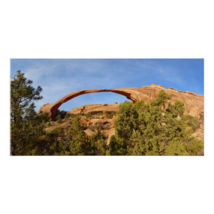 Landscape Arch in Arches National Park Perfect Poster