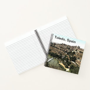 Landscape Art van Toledo, Spanje Notitieboek