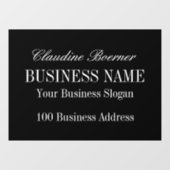 Landscape Decal Clings Business Home (Vel)
