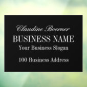 Landscape Decal Clings Business Home (Vel 3)