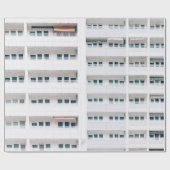 LANDSCAPE FOTO VAN HET BOUWVENSTERS CADEAUPAPIER (Vlak)