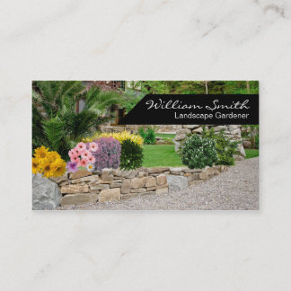 Landscape Gardener Business card Visitekaartje