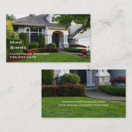 Landscape Lawn Care Professional Visitekaartje