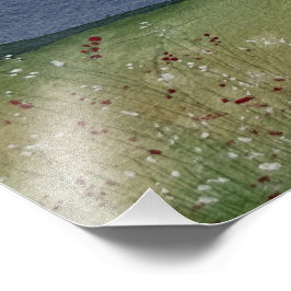 Landscape painting  foto afdruk