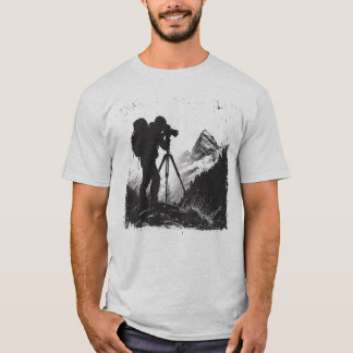 Landscape Photography Photographer Camera Tripod T-shirt