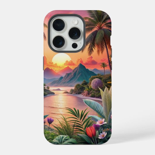 Landscape Tropical Beach (Verso)