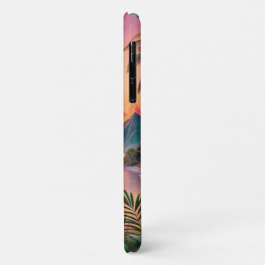 Landscape Tropical Beach Case-Mate iPhone Case (Achterkant/links)