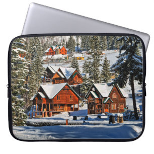 Landscapemountain,ski,snow,winter,actief,lucht,kou Laptop Sleeve