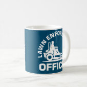 Landscaper Lawnmower Pap Koffiemok (Voorkant rechts)