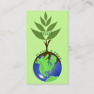 LandScaper's visitekaartjeReLeaf - Plant A Tree Visitekaartje