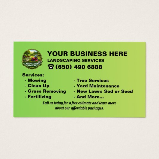 Landscaping (Devant)